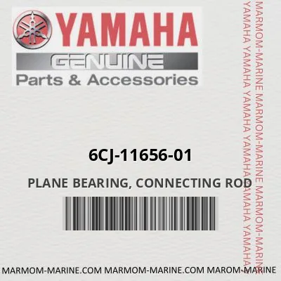 6cj-11656-01 PLANE BEARING, CONNECTING ROD