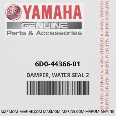 6d0-44366-01 DAMPER, WATER SEAL 2