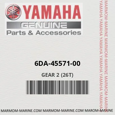 6da-45571-00 GEAR 2 (26T)