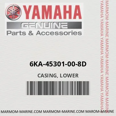 6ka-45301-00-8d CASING, LOWER