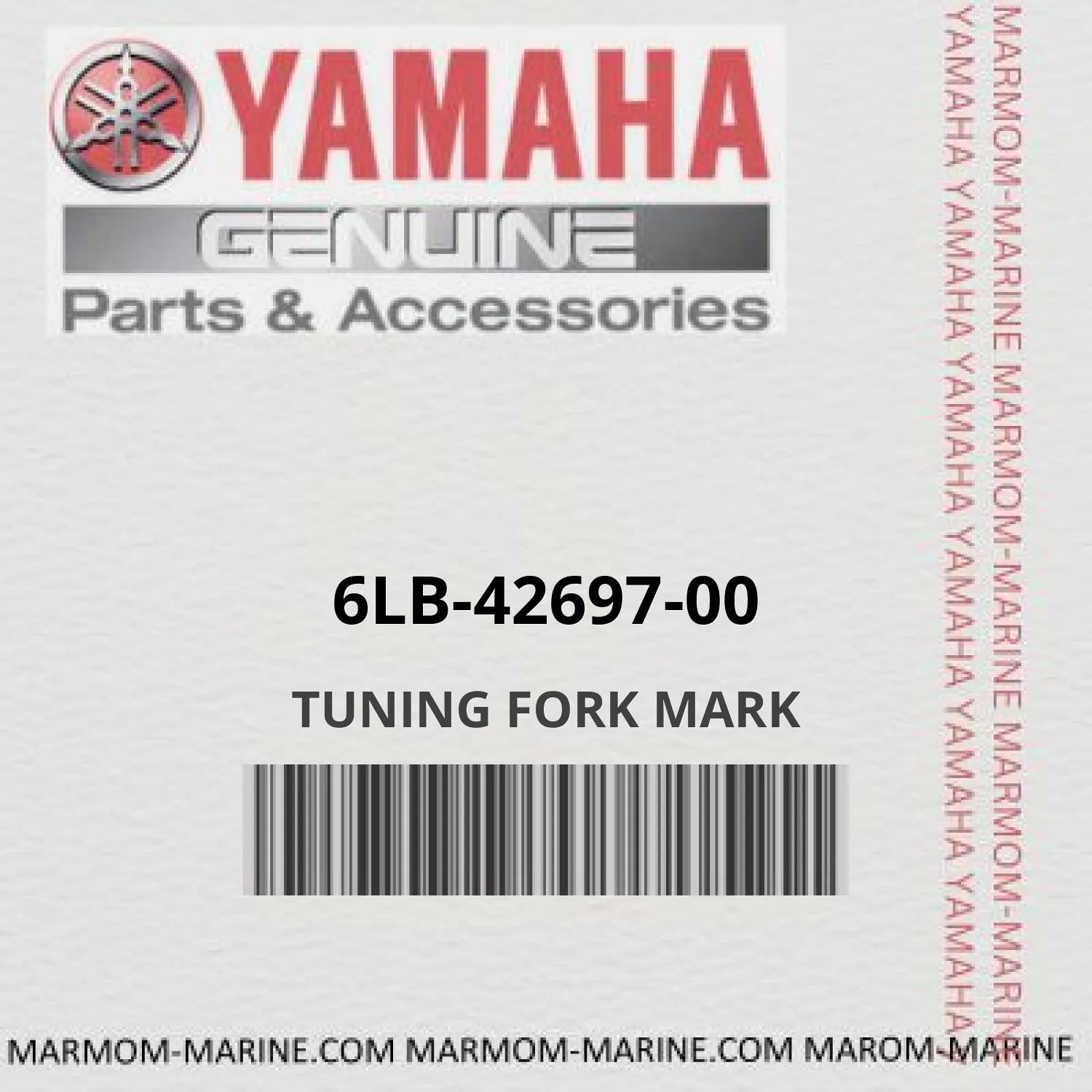 6lb-42697-00 TUNING FORK MARK