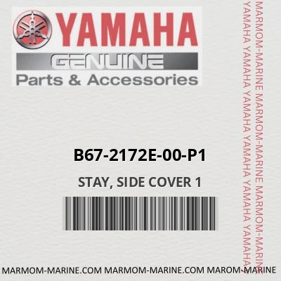 b67-2172e-00-p1 STAY, SIDE COVER 1