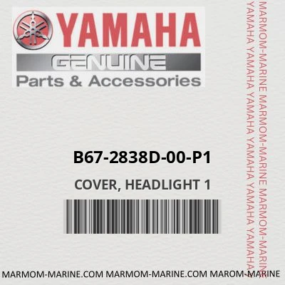 b67-2838d-00-p1 COVER, HEADLIGHT 1