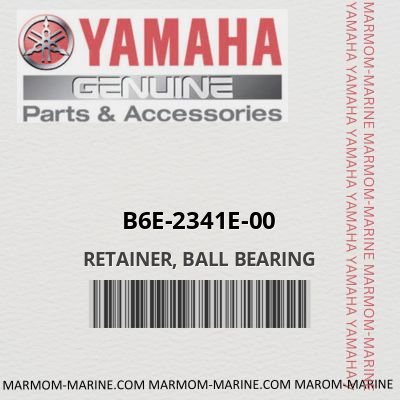 b6e-2341e-00 RETAINER, BALL BEARING