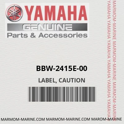 bbw-2415e-00 LABEL, CAUTION