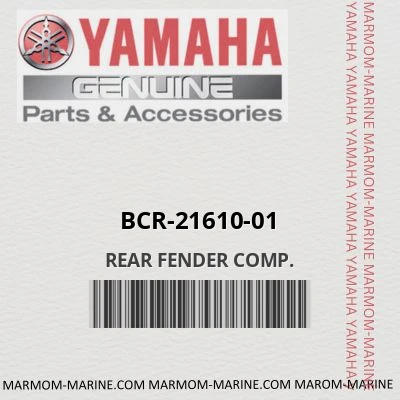 bcr-21610-01 REAR FENDER COMP.