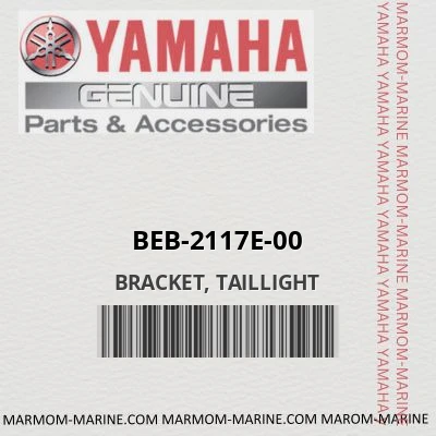 beb-2117e-00 BRACKET, TAILLIGHT