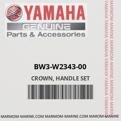 bw3-w2343-00 CROWN, HANDLE SET