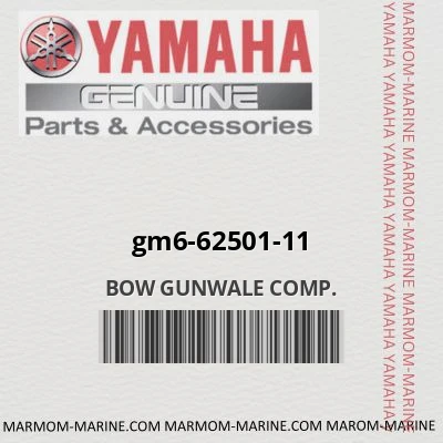 gm6-62501-11 BOW GUNWALE COMP.