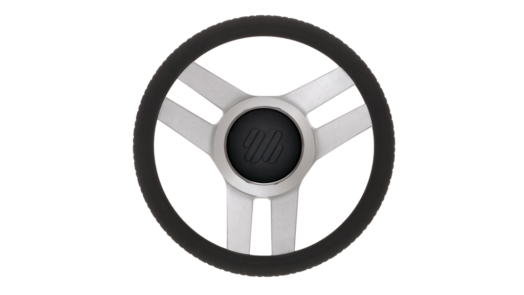 ASINARA PU B/SS/S STEERING WHEEL Dia: 350mm (13.8")