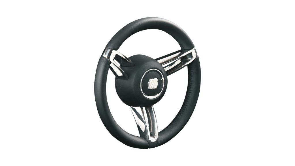 BOCCANEGRA LT WHT/L STEERING WHEEL Dia: 350mm (13.8")