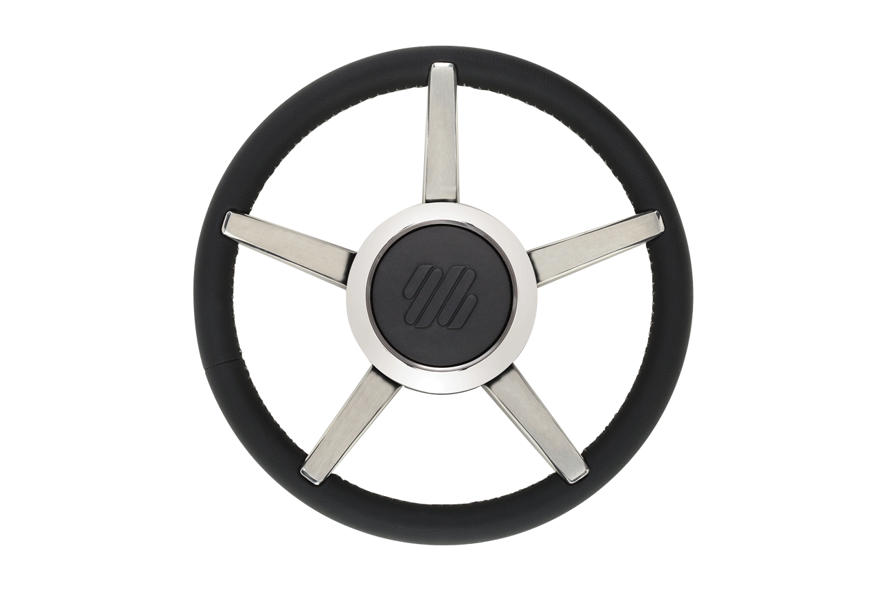 FALIER STEERING WHEEL V B/BRU/L Dia: 350mm (13.8")