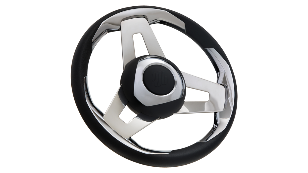 LOREDAN PU B/S/O STEERING WHEEL Dia: 350mm (13.8")