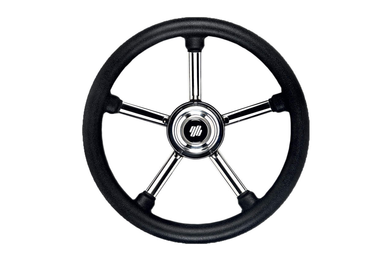 V24B STEERING WHEEL D.35 BLACK