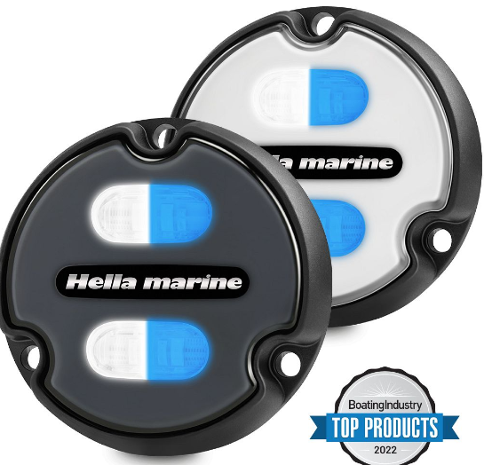 HELLA Apelo A1 Polymer White/Blue Underwater Light