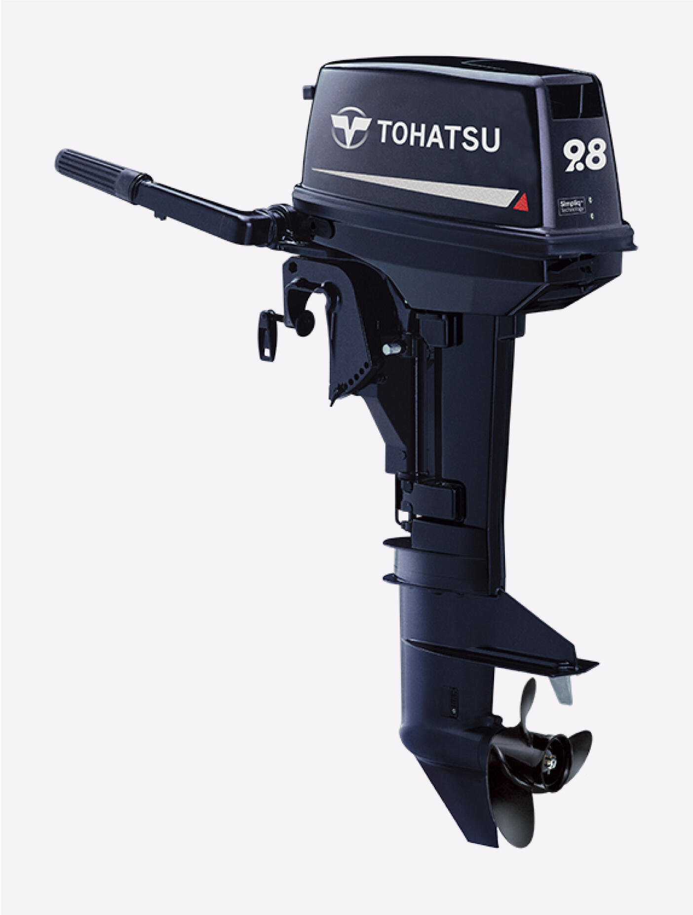 Tohatsu 9.8hp, 2-stroke outboard engine, Shaft S