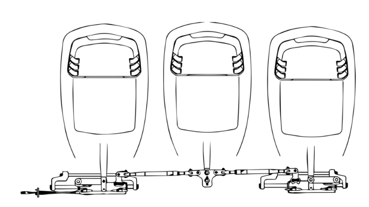 UF TIE BAR A97 26"-30" FOR TRIPLE ENGINE