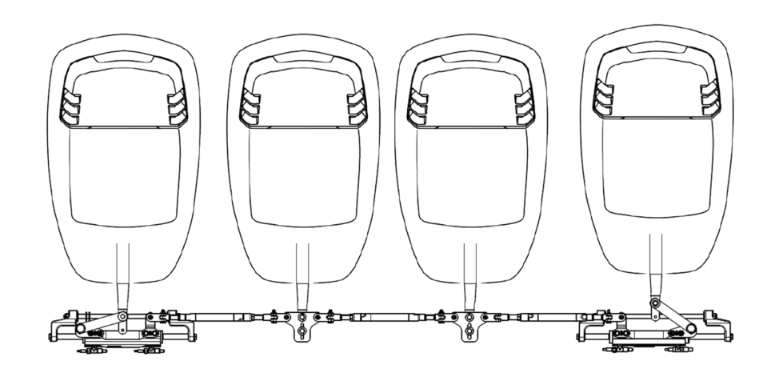 UF TIE BAR A98 4 (Quad) ENGINES/2 CYLINDERS