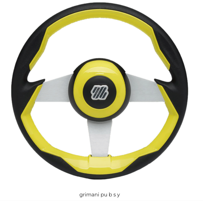 350mm PU B/S/Y STEERING WHEEL