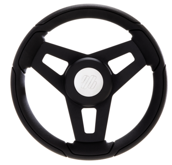 350mm PU B/S/S STEERING WHEEL + HUB