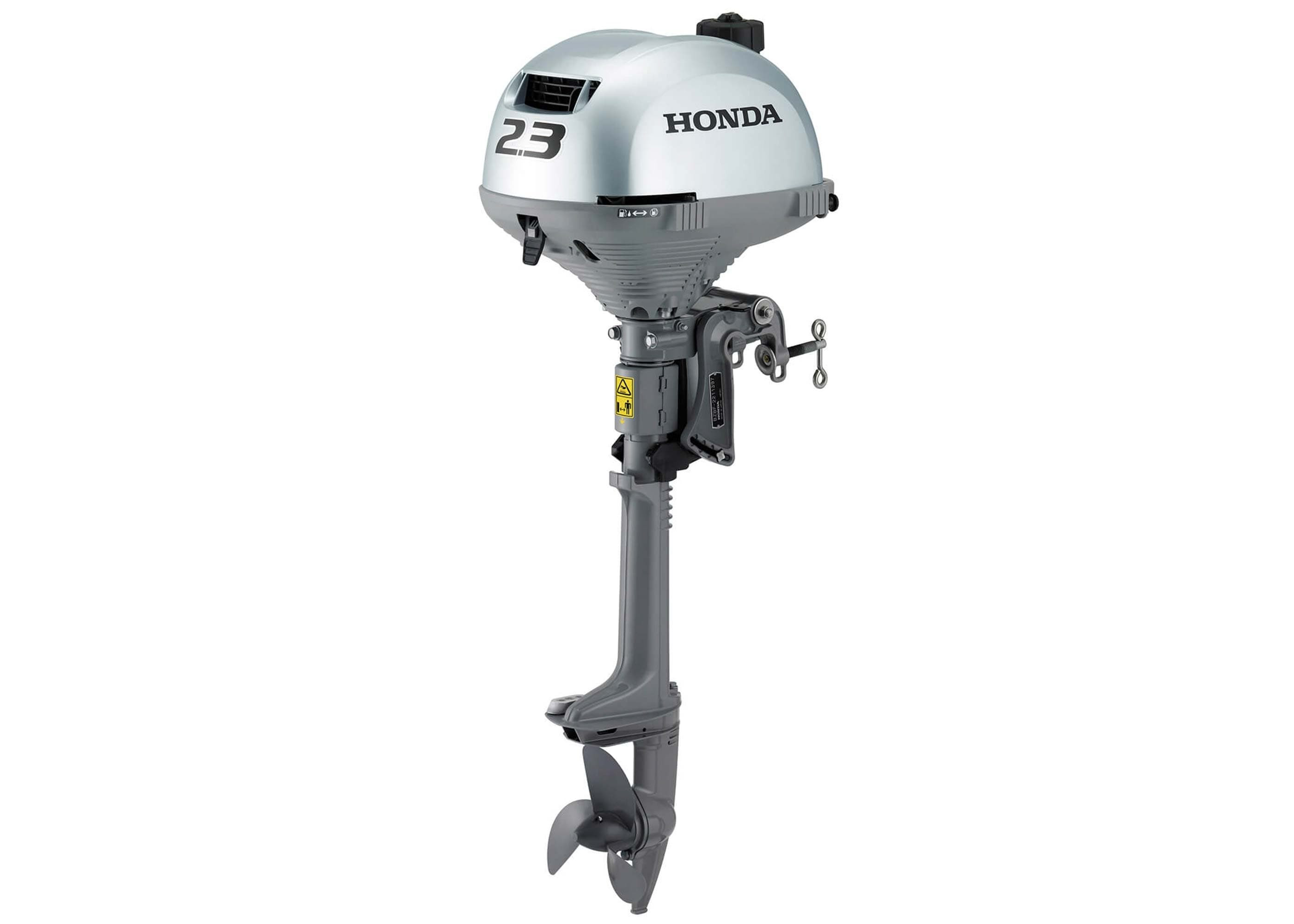 Honda 2.3hp outboard engine, long and short shaft, 4-stroke