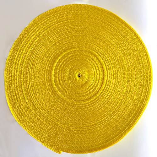 lalizas 02035 Polyester Webbing 25mm - Yellow - (Roll 50m),Thickness 1,8mm
