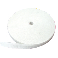lalizas 02262 Polyester Webbing 25mm - White - (Roll 50m),Thickness 1,8mm