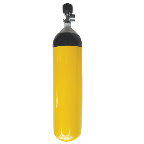 lalizas 02302 Spare compressed air cylinder ,6lt+ Valve 300bar assembled , with air