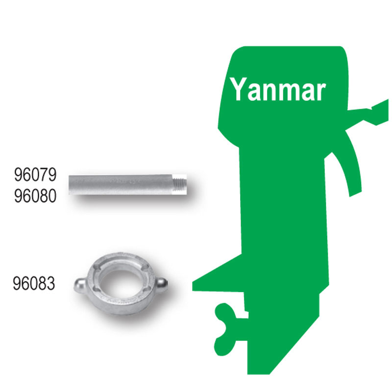 Plug anode for Yanmar, 0,2kg