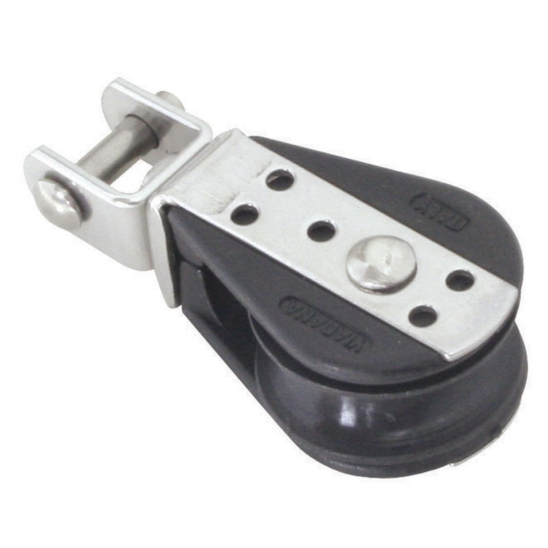 Swivel ball bearing block , 28mm, Diam. 8mm