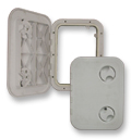 lalizas 10265 INDUSTRIAL Access Hatch, Grey, 358x600mm