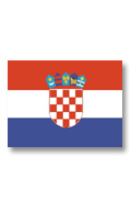 lalizas 10909 Croatian Flag 20 x 30cm