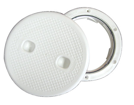 lalizas 11107 INDUSTRIAL Inspection Hatch w/Detach.Cover int. Ø100mm,White