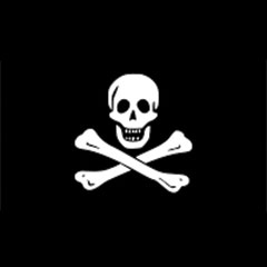 lalizas 11520 Pirate's Flag, 30x45cm