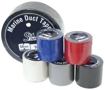 lalizas 11545 Marine Duct Tape, 50mm x 5m, black