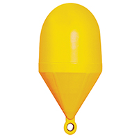 lalizas 11673 Marking Buoy, Spherical, Foam Filled, Ext.Ø800mm, Yellow