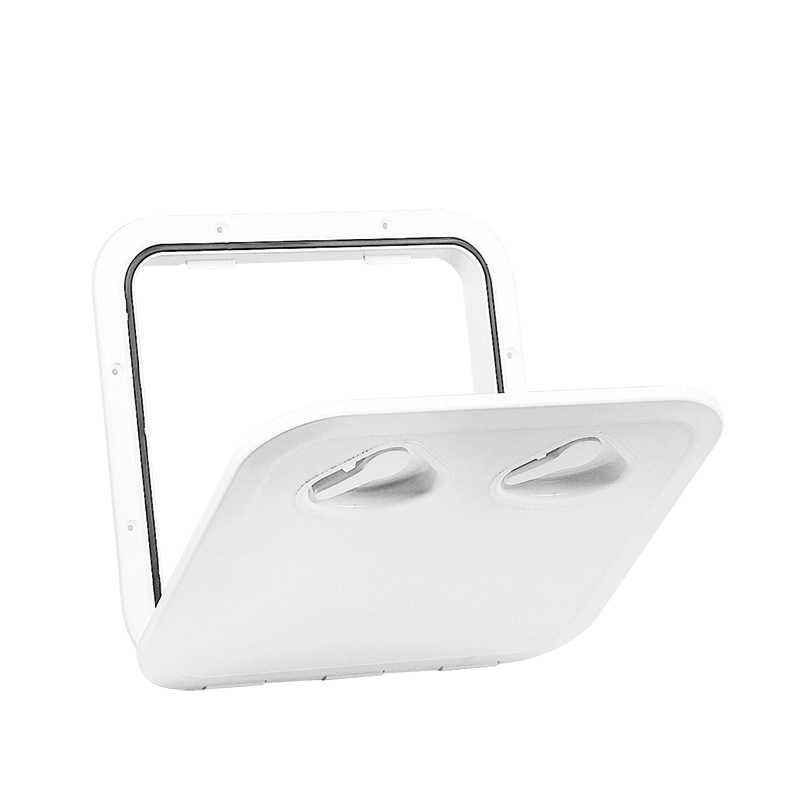 TOP LINE Hatch, White, 370x375mm, ISO12216