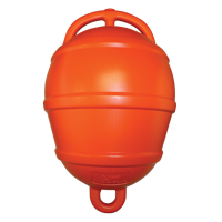 lalizas 16388 Mooring Buoy, Rigid Plastic, Ext.Ø250mm, Orange