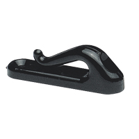 lalizas 16679 Hook Spinnaker Small, Max Rope Ø6mm,L.55mm Black