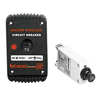 lalizas 187331 LOFRANS' CIRCUIT BREAKER THERMAL 35A PLUS PLATE & LED