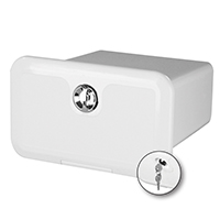 lalizas 195555 Storage Hatch for Gen. Use, w/Lock, 174x292x250mm, White