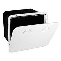 lalizas 196348 TOP LINE Storage Hatch, White, 460x525mm