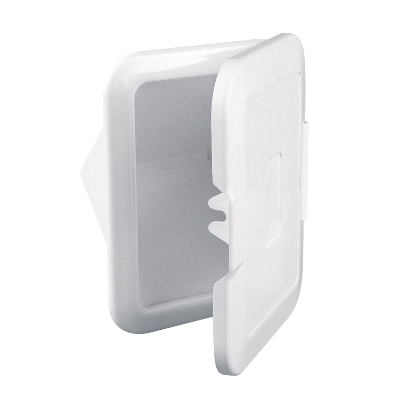 lalizas 196414 Case for Deck Filler, w/Lid, 145x191mm, White