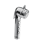 lalizas 196480 Shower Head, ABS, Long, 1/2'' Thread, Chrome