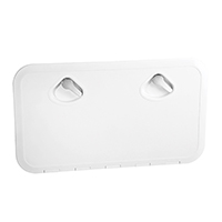 lalizas 196515 KROME Hatch, White, 353x606mm