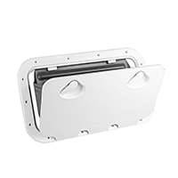 lalizas 196601 CLASSIC Hatch w/ Storage Bag, White, 355x600mm