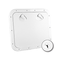 lalizas 196620 CLASSIC Hatch w/Lock, White, 463x517mm
