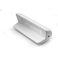 lalizas 197744 OCEAN Solid Fender MATCH 80, White