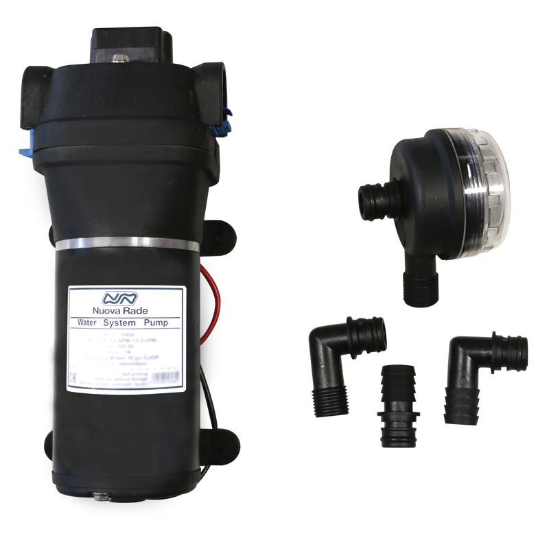 lalizas 198070 Water Pump, Self-priming 17lt/min, 12V