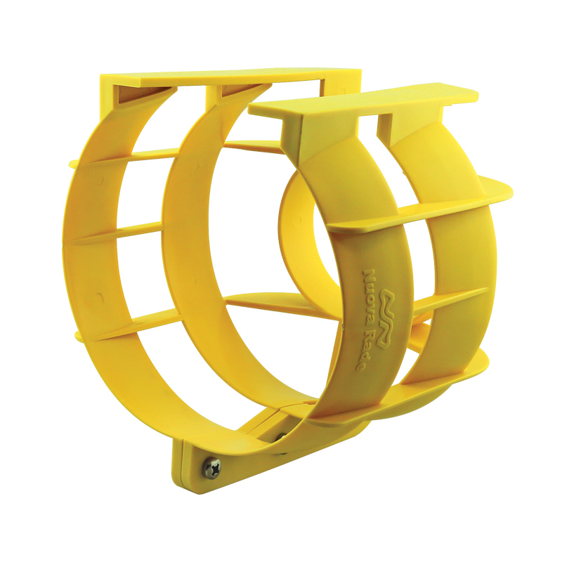 lalizas 198165 Propeller Guard, for 9-25 HP, Plastic, Ø23cm, Yellow